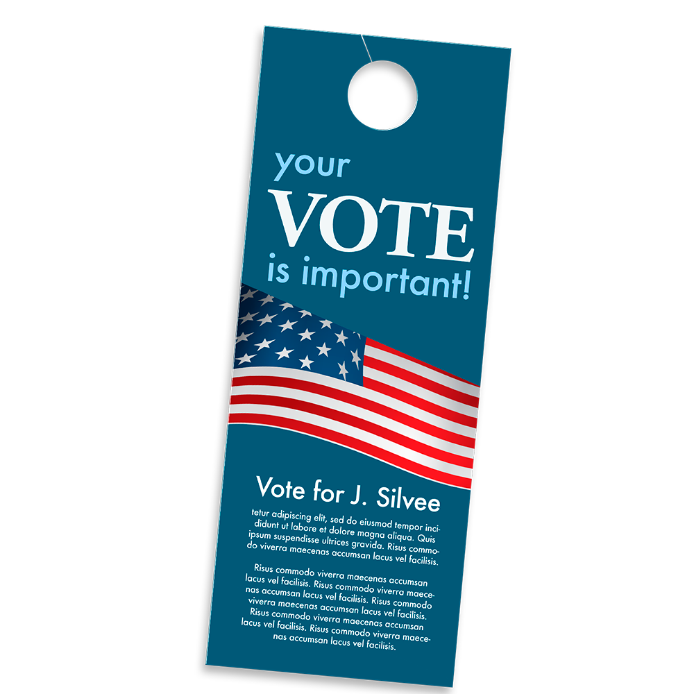 door-hanger-political