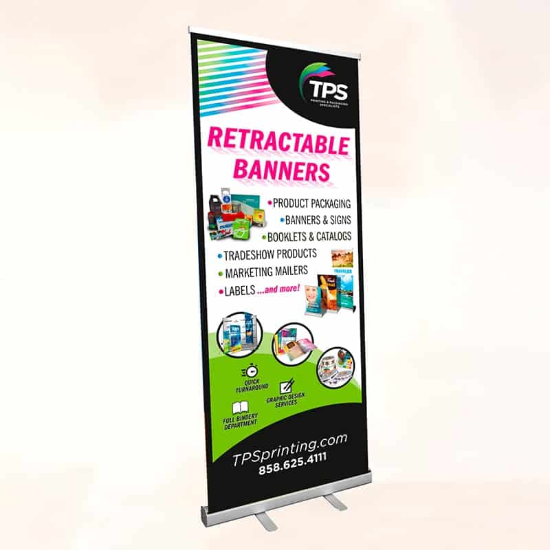 Rectractable-Standing Banner-Standard 33x81 Rectractable-Standing Banner-Standard 33x81