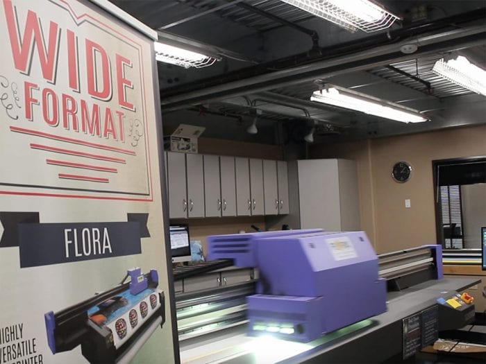 flora wide format machine