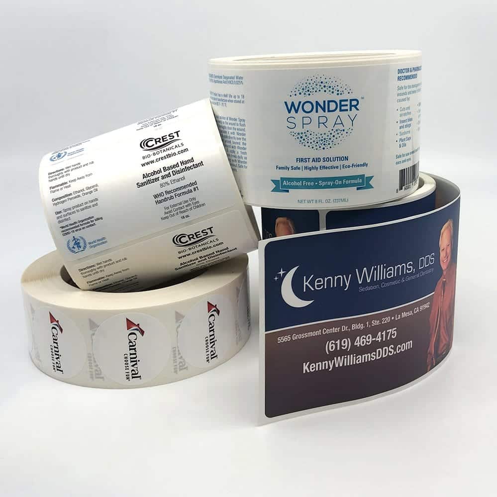 Roll Label Example 4 dentist stack Roll Label Example 4 dentist stack